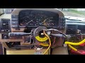 1997 Land Rover NO Horn, SRS airbag light ON.... Clock spring replace.