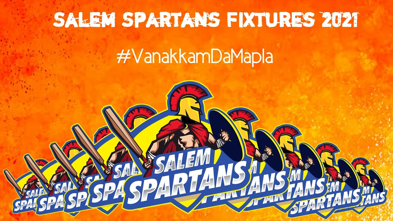 Namma Salem Spartans in New Fixtures 2021 | Salem Spartans | TNPL 2021