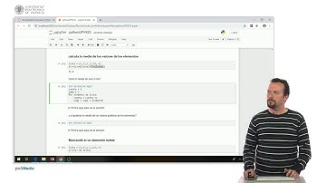 Python - Calculando medias. | 29/51 | UPV