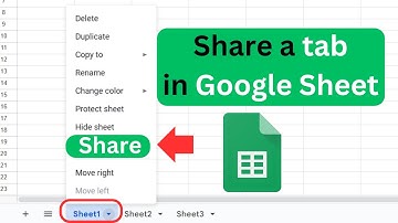How to Share a Specific Tab in Google Sheets (Easiest Method!)