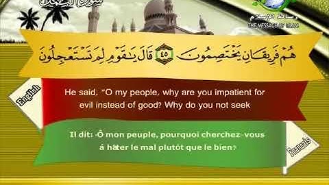 سورة النمل بصوت سعد الغامدي Surat An-Naml by Saad Al-Ghamdy