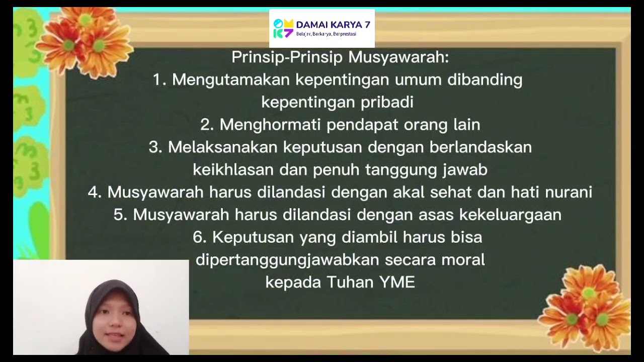 Pendidikan Pancasila (Musyawarah) 