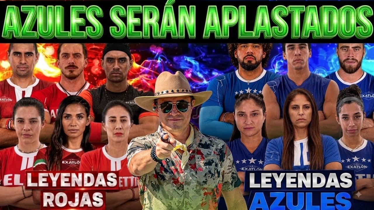 😱⚠️🚨 ¡ESCANDALO TOTAL! | ¡EQUIPO ROJO APLASTARÁ A LOS AZULES, CUENTAN CON MEJORES ATLETAS!