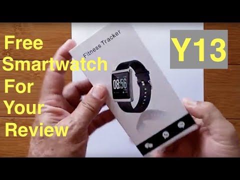 MAXTOP  Y13 Smartwatch Giveaway for Aspiring Smartwatch Reviewers!