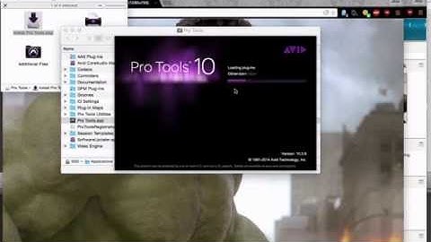 Working Install of Pro Tools 10 on Mac OS X 10.10