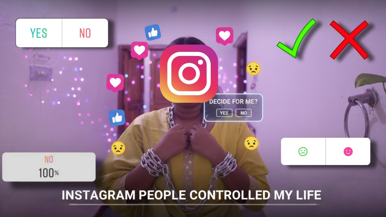 Instagram people CONTROLLED my life for a day !!!