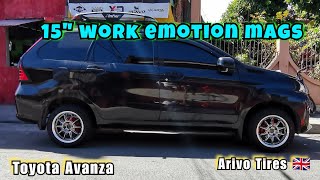 Work Emotion ZR10 Mags for Toyota Avanza by Niknok Car Mags #avanza