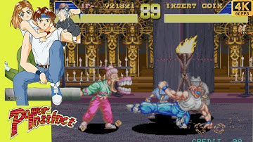 Power Instinct (1993) - Arcade Walkthrough - Keith Wayne - 4K 60FPS.