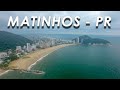 Cidade de matinhos paran por drone 4k