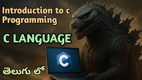 #1 introduction to c programming in Telugu //c language // levelup //coding
