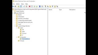 Active Directory Home Lab Part 1  OUs, Users, Groups & PowerShell