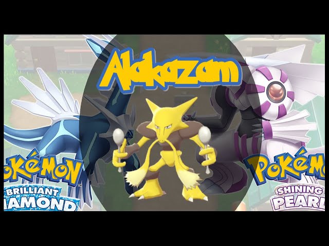 Shiny Alakazam / Pokémon Brilliant Diamond and Shining Pearl