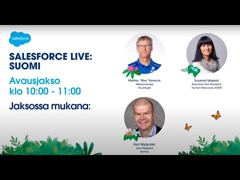Salesforce Live: Suomi l Avausjakso 2021