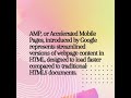 Did You Know: AMP Delivers Lightning-Fast Web Browsing? #amp #FasterLoading #webdev #techtrivia