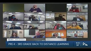 TPS moves pre-K - 3rd grade back to distance learning