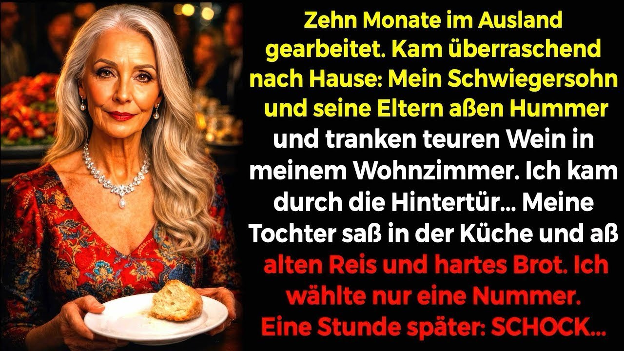 Hummer für sie – trockenes Brot für mein Enkelkind