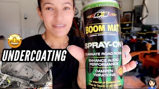 UNDERCOATING  Boom Mat Spray On Car Undercoating