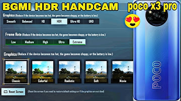 POCO X3 PRO BGMI HDR+ HANDCAM GAMING REVIEW, GAMR TURBO MODE, REFRESH RATE 120Hz, SCREEN Recording||