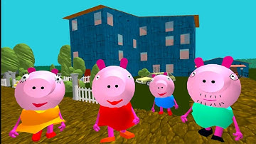 Piggy Neighbor Family Escape Obby House 3D | Level 1 | Gameplay