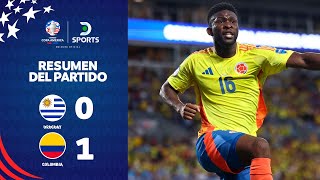 Thumbnail for ¡#COLOMBIA A LA FINAL! RESISTIÓ CON 10 Y ELIMINÓ A #URUGUAY | Uruguay 0 – 1 Colombia | Resumen