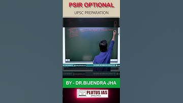 PSIR Optional UPSC Preparation 🏆 | Tips by Dr. Bijendra Jha 📚 #upsc #shorts