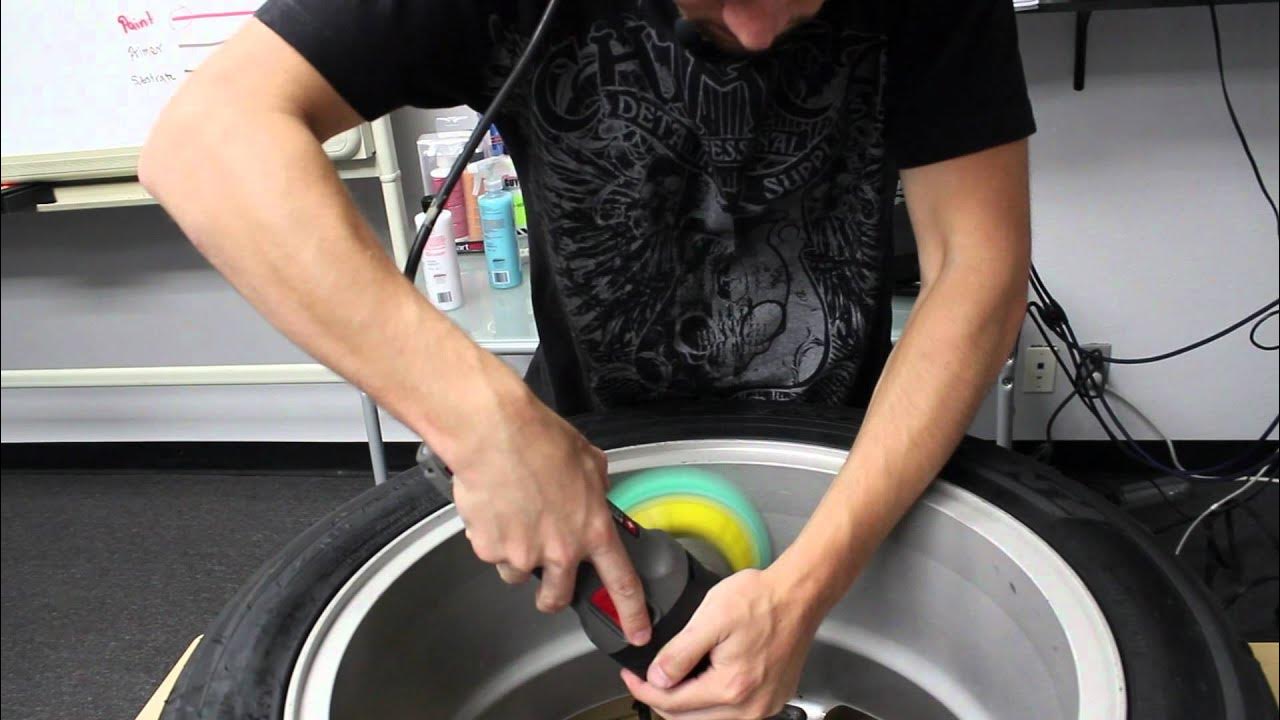 How To Clean & Polish Wheels and Rims with Porter Cable 7424XP Chemical Guys EPIC SHINE