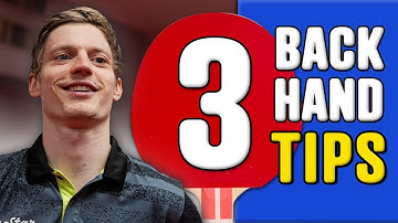 3 Tips To Improve Your BACKHAND!