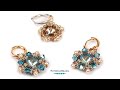 Crystal Quin Bezel Earrings - DIY Jewelry Making Tutorial by PotomacBeads