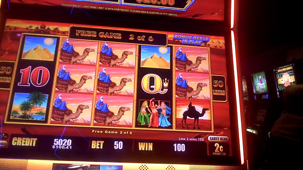 Sahara Gold Slots Machine