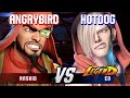 Sf6  angrybird rashid vs hotdog ed  high level gameplay