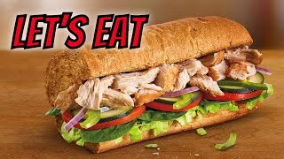 Let’s eat sandwich or sub fully loaded —#mukbang #comeeatwithme