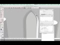 Sketchup  modliser lembrasure dune baie en arc bris