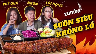 HÔM NAY ĂN GÌ - ĂN NGẬP MỒM SƯỜN SIÊU KHỔNG LỒ!