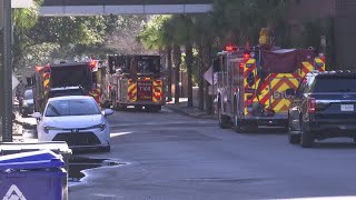 Crews investigating generator fire on MUSC's roof