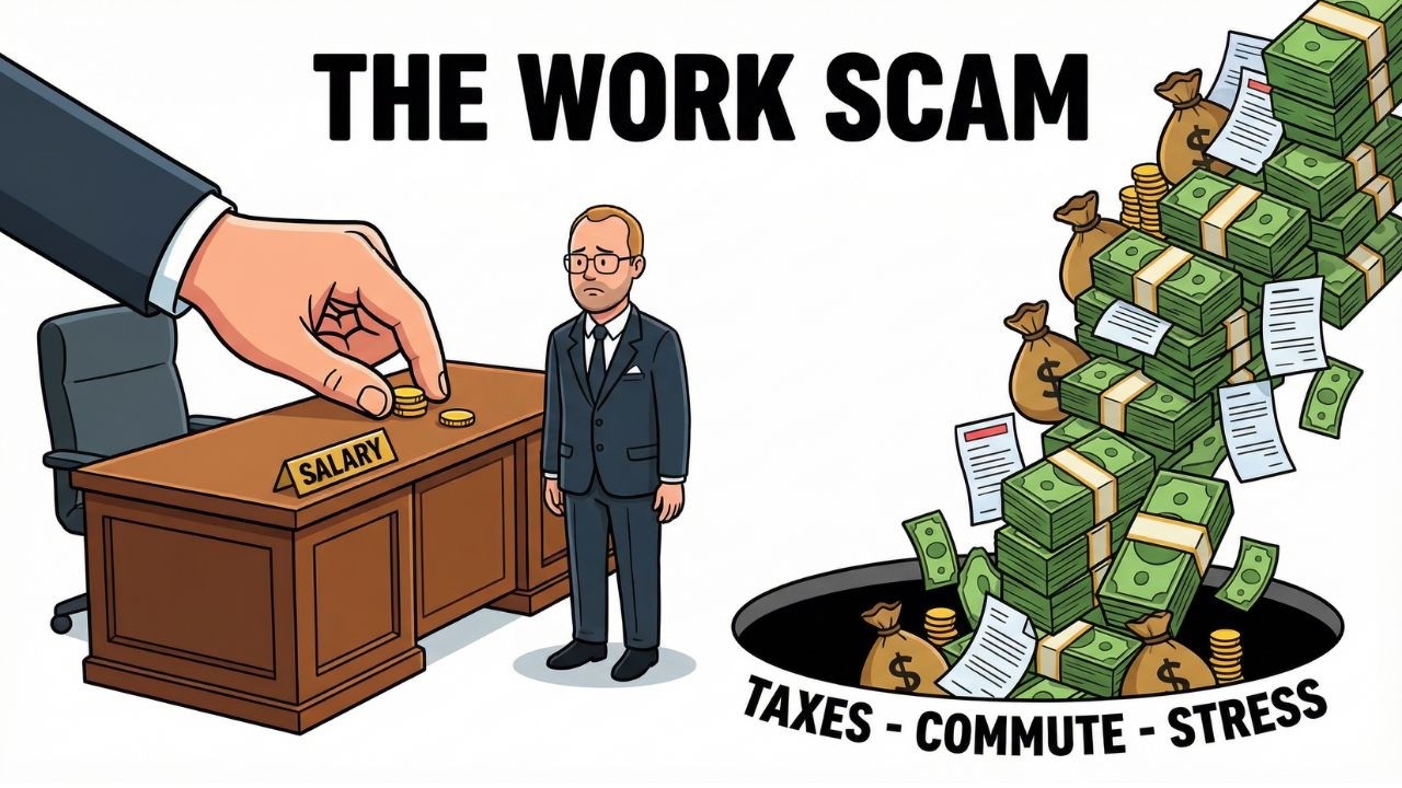 THE WORK SCAM — WHY I STOPPED WORKING FOR $4 a HOUR - YouTube