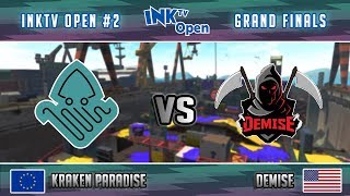 Splatoon 2 - InkTV Open #2 Grand Finals - Kraken Paradise vs Demise