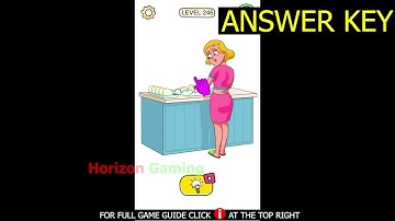 Braindom Draw Puzzle Sketch LEVEL 246 Answer