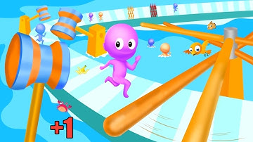 NOOB vs PRO vs HACKER- Fun Race 3d Walkthrough