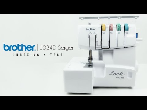 Brother 1034D Serger Overview 