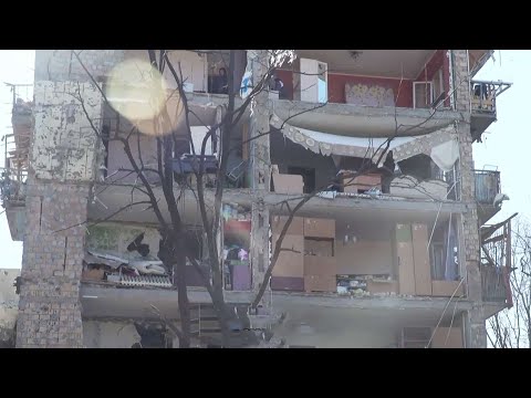 "פוטין - לך הביתה": במרכז קייב לא מוותרים, למרות ההפצצות