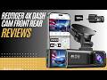 REDTIGER F7NP 4K Dash Cam Front and Rear with STARVIS 2 Sensor and GPS
