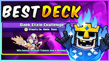 DARK ELIXIR CHALLENGE in CLASH ROYALE!