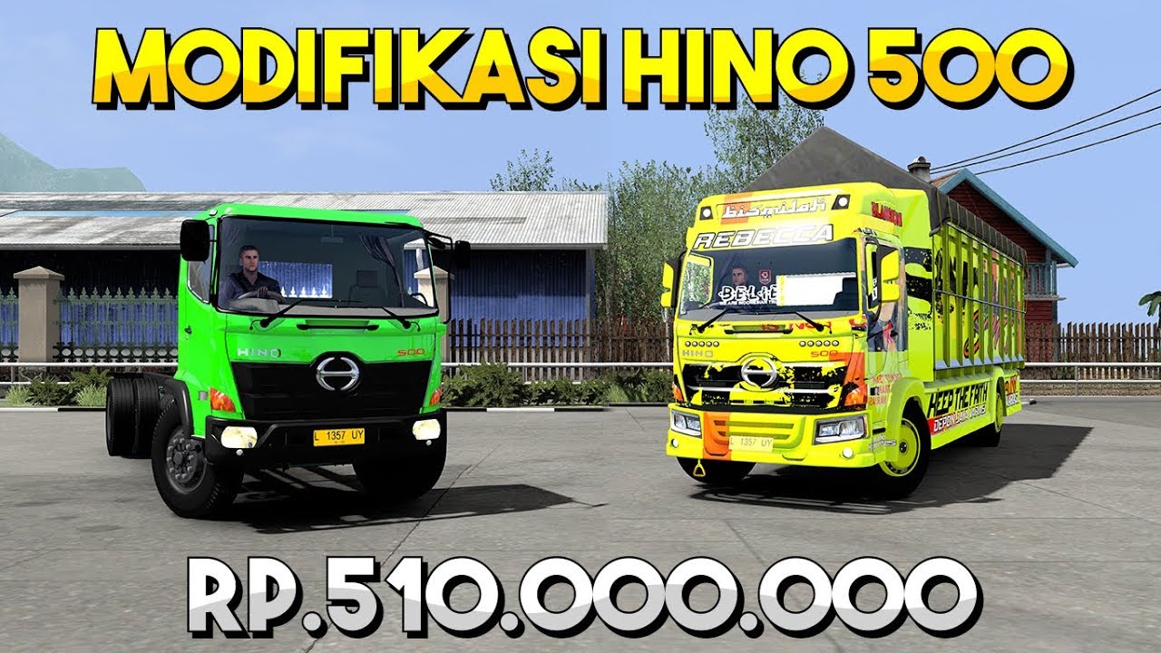 Habiskan Uang 500jt Untuk Modifikasi Hino 500 Youtube