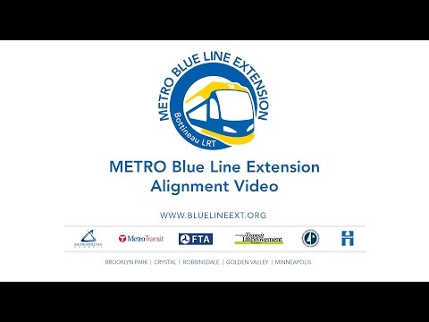 Видео: METRO Blue Line в Минеаполис и Блумингтън