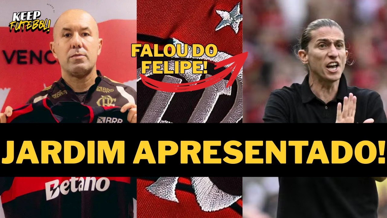 🚨 LEONARDO JARDIM APRESENTADO no FLAMENGO! (FALOU sobre FELIPE LUIZ, CRUZEIRO e MAIS...)