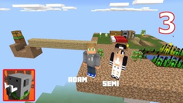 Craftsman - Multiplayer Skyblock Server Gameplay Part 3 in Craftsman Building Craft - Survival