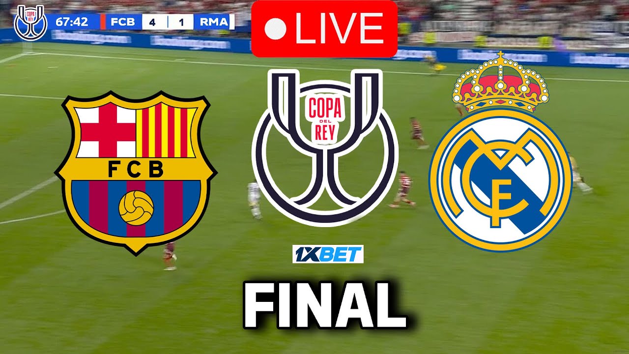 EN VIVO FC BARCELONA REAL MADRID EN VIVO PREVIA FINAL COPA DEL Maxresdefault