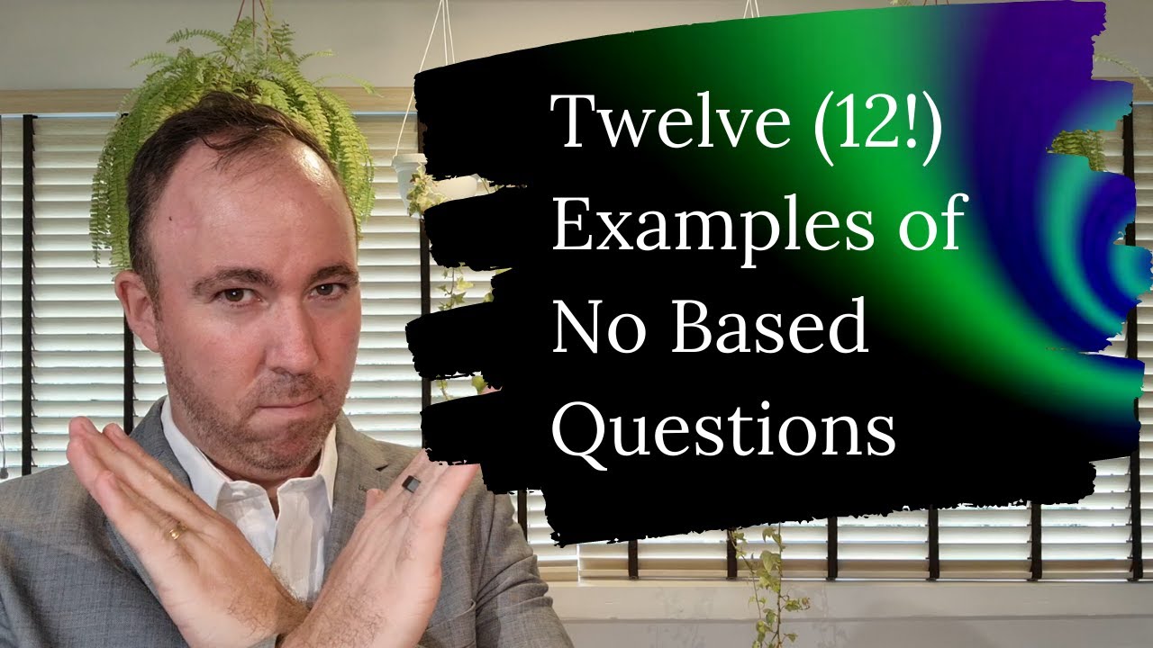 Examples Of No Oriented Questions Twelve 12 YouTube Examples Of No Oriented Questions Twelve 12 YouTube
