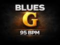 Blues Backing Track in G | 95 BPM | 12 Bar
