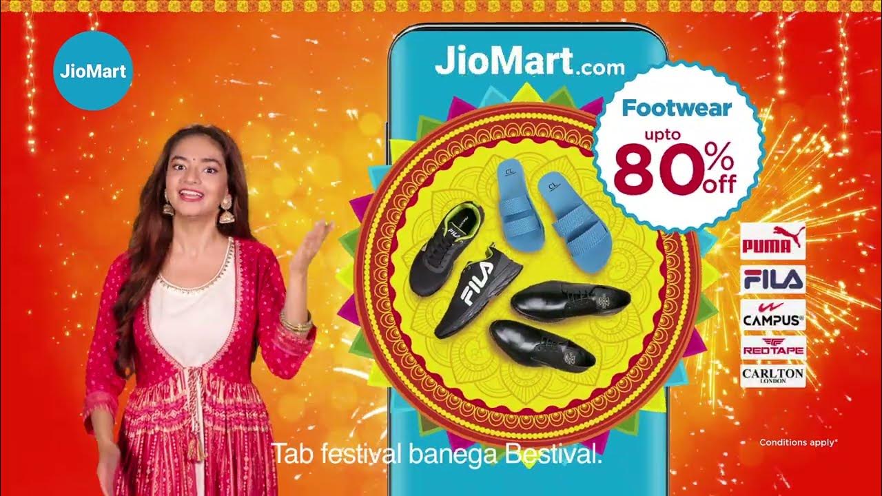 JioMart Bestival Sale 14th to 24th October Footwear Offer YouTube
